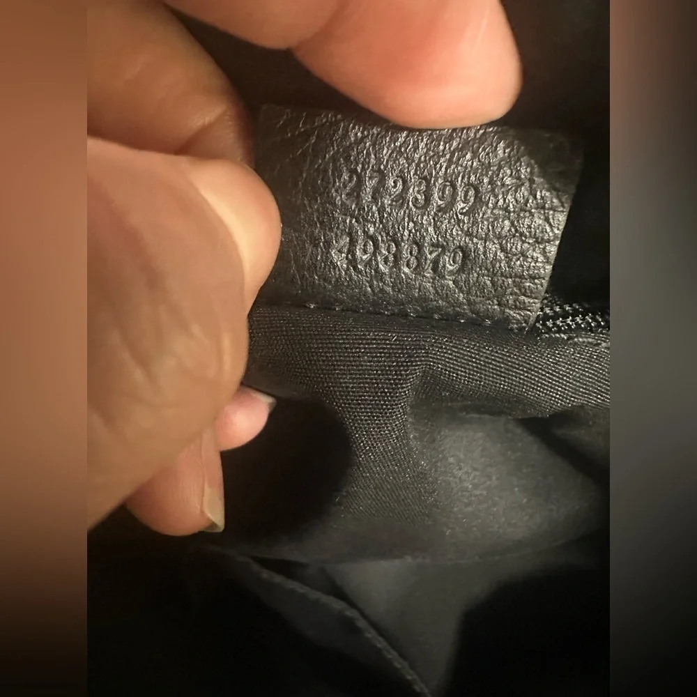 Gucci Canvas Abbey Medium Black - Picture 5 of 14